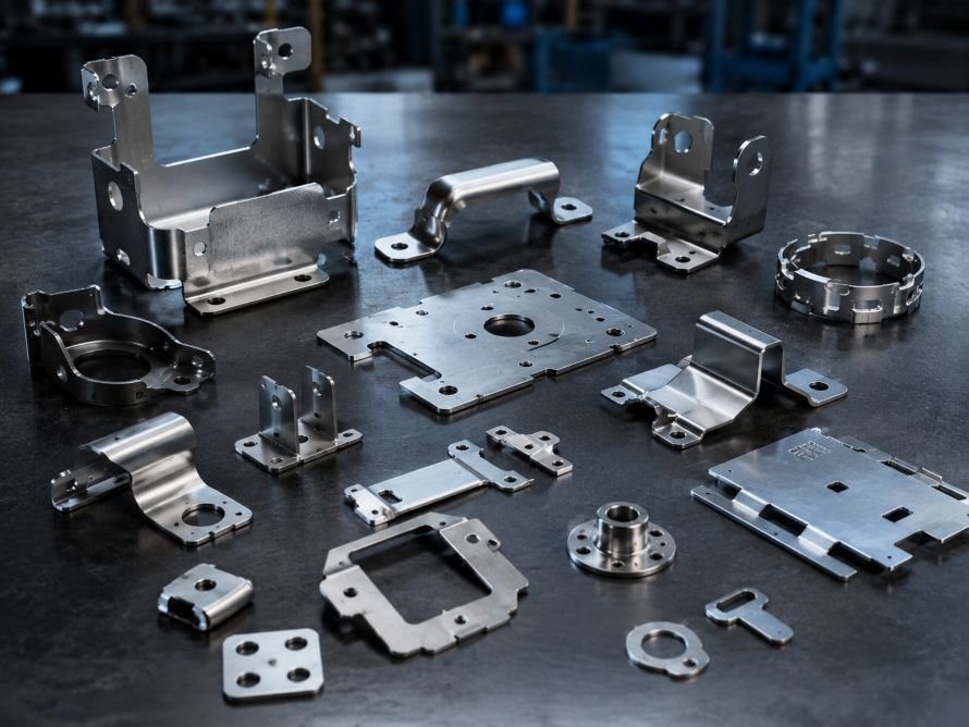 Custom precision stamped metal parts for OEM applications