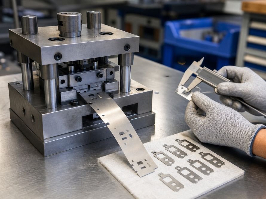 Prototype Stamping vs Production Stamping: What Is the Difference? 2 prototype stamping first run inspection